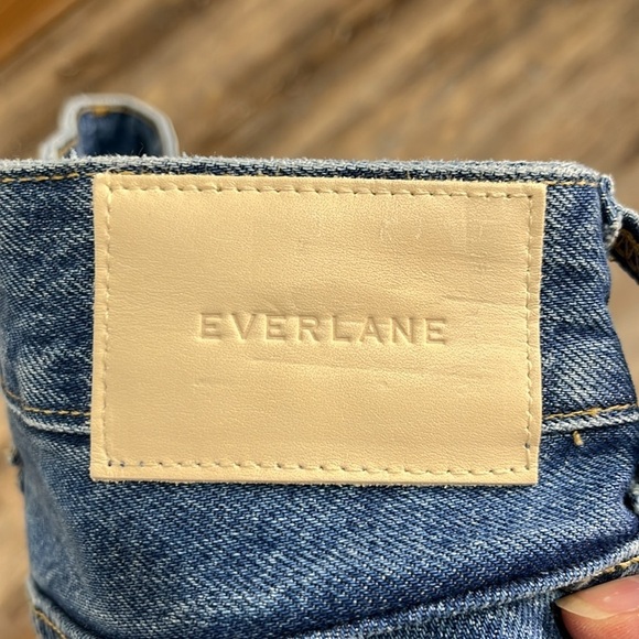 Everlane Womens Blue Jeans The Curvy '90s Cheeky Straight Size 27 Ankle - Picture 4 of 16